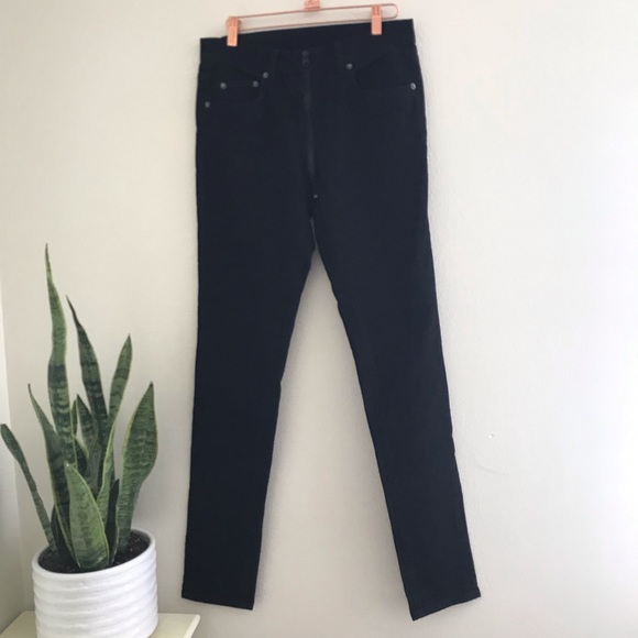 LF Carmar LA Ryan Black Slim Jeans Mid-Rise Zipper - Picture 2 of 8